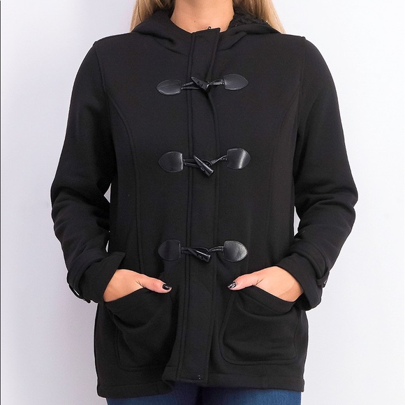 Market & Spruce Jackets & Blazers - NWT Market & Spruce Emory Toggle Fleece Jacket L